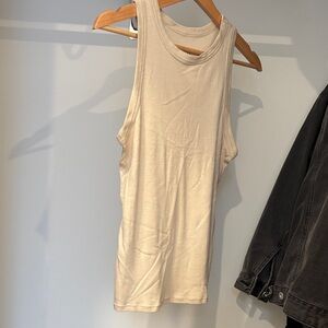 a new day Beige Tank Top